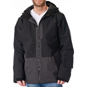 Alpine Swiss Mens Waterproof Ski Jacket Hooded Snowboarding Coat Warm Winter Snow Jacket Raincoat