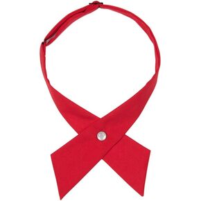 Men & Women Adjustable Criss-Cross Bow tie School Uniform Pre Tied Bows for Girls Bow tie,Jobs bowtie