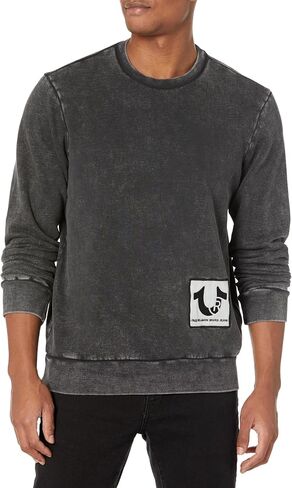 True Religion Men's Full Zip Logo Hoody in Saudi Arabia