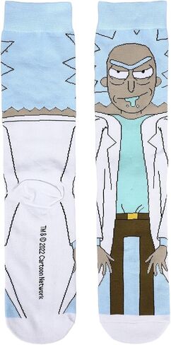 Bioworld Rick And Morty Rick Animigos Casual 360 Crew Socks for Men in Saudi Arabia