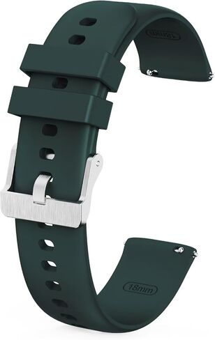 Silicone Watch Band with Quick Release for Women Men Soft thin Strap for Replacement in Kuwait