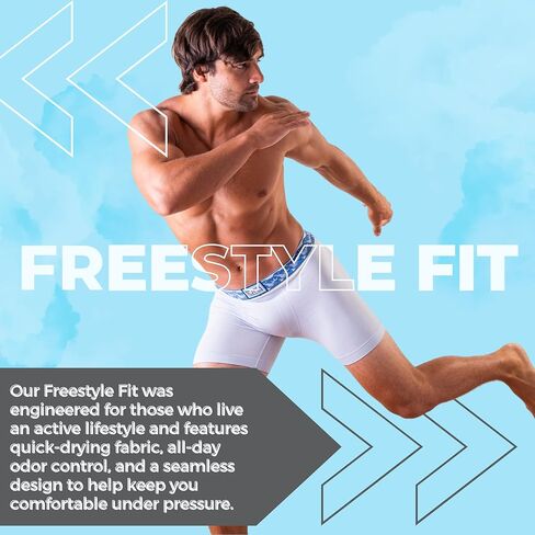 ملابس داخلية بوكسر رجالي OG | ملابس داخلية رياضية وملابس سباحة للرجال مع تصميم حر - مجموعة Turbo Stripes in Kuwait