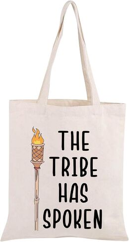 حقيبة Survivor Tote Bag The Tribe Has Spoken Tote Bag هدية لمحبي البرامج التلفزيونية الواقعية in Saudi Arabia