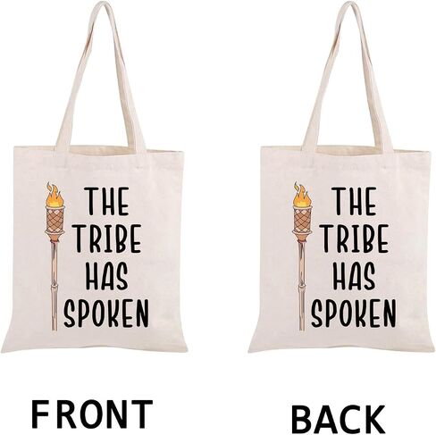 حقيبة Survivor Tote Bag The Tribe Has Spoken Tote Bag هدية لمحبي البرامج التلفزيونية الواقعية in Saudi Arabia