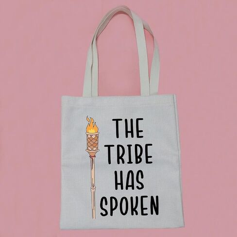 حقيبة Survivor Tote Bag The Tribe Has Spoken Tote Bag هدية لمحبي البرامج التلفزيونية الواقعية in Saudi Arabia
