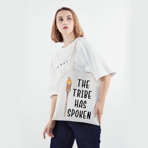 حقيبة Survivor Tote Bag The Tribe Has Spoken Tote Bag هدية لمحبي البرامج التلفزيونية الواقعية in Saudi Arabia