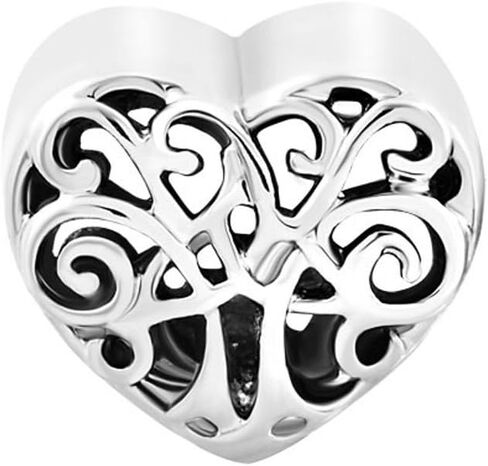 باندورا سحر نمط مماثل القلب الحب شجرة الحياة شجرة العائلة (4.8-5 مم) in Kuwait