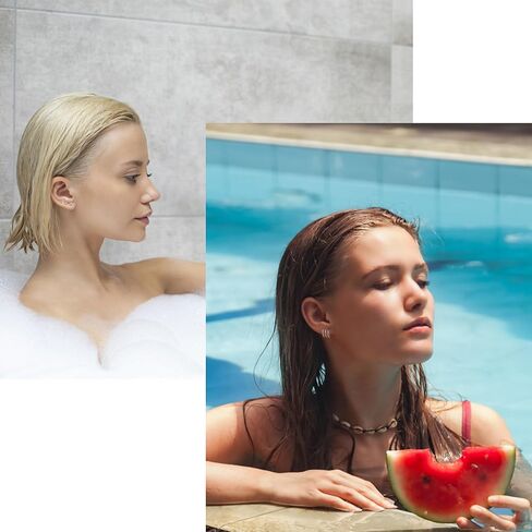 مجموعة أقراط دائرية من التيتانيوم للنساء والرجال، أقراط G23 من التيتانيوم النقي للأذنين الحساسة، 20 جرام حلقة صغيرة مضادة للحساسية، كرة صغيرة من تشيكوسلوفاكيا مسطحة الظهر، مجوهرات ثقب الفص الغضروف in Kuwait