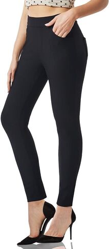 CLIV Womens Stretch Dress Pants Business Casual Pull On Stretch Skinny Pants with Pockets in Saudi Arabia
