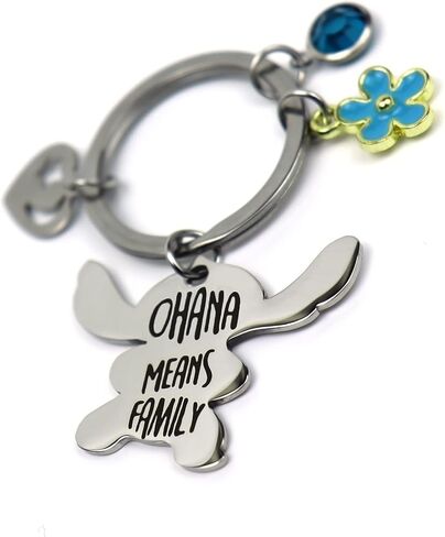 سلاسل مفاتيح غرزة LZQIFA، Ohana تعني عائلة سلسلة المفاتيح العائلية، مما يعني أنه لا أحد يتخلف عن الركب أو ينسى in Kuwait