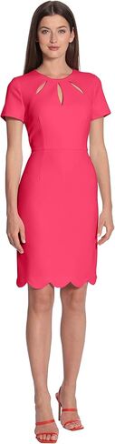 Maggy London Women's Keyhole Neck Scuba Crepe Sheath Dress in Kuwait