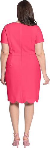 Maggy London Women's Keyhole Neck Scuba Crepe Sheath Dress in Kuwait