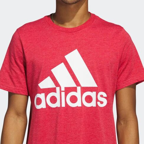 adidas Amplifier Short Sleeve Badge of Sport Tee Men's in Saudi Arabia
