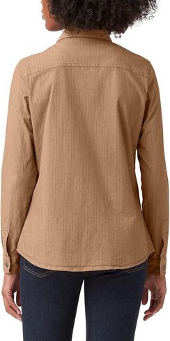 Dickies Women's Long Sleeve Roll-tab Work Shirt in Saudi Arabia
