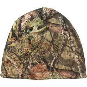 Mossy Oak Country Reversible Blaze Orange / Camo Hunting Knit Beanie