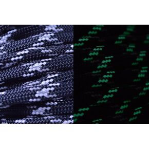 ULTRACORD 50 & 100 ft. Reflective, Glow in The Dark, Fishing Line & Jute Inside The Paracord!!