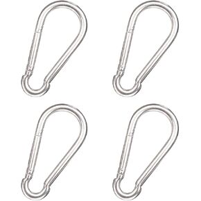 Spring Snap Hooks, Large Stainless Steel Clips for Key Chains, Dog Leash, Outdoor Camping, Fishing, Hiking, Lifting and Hanging