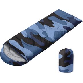 Sleeping Bags for Adults Youth Kids,3D printing Camping Sleeping Bag for Girls Boys Lightweight Waterproof Cold/Warm Weather Sleeping Bag for 3 Seasons