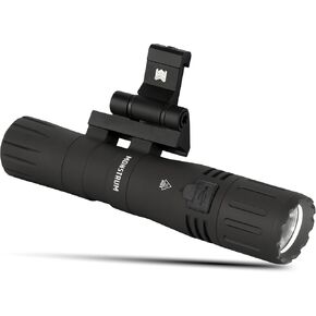 Monstrum ArcSaber 1200 Lumens Weapon Light with Remote Pressure Switch | Picatinny Swivel Mount | Black