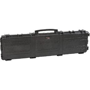Large Hard Case 15416.B X-Long Rifle Case with Foam & Wheels (Black) in Saudi Arabia