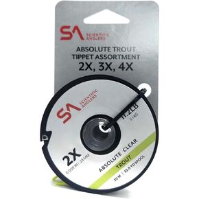 Scientific Anglers Absolute Trout Clear Tippet Assortment - 4X-6X