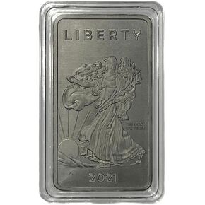 1 oz .999 Niobium Walking Liberty Bar