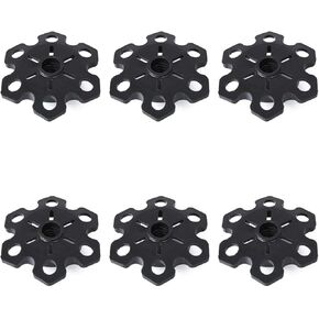 Azarxis Rubber Tips for Trekking Poles Replacement Pole Tip Protectors Fits Most Standard Hiking Walking Sticks - Shock Absorbing, Adds Grip, and Traction