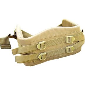ALICE FIBLE Miliary Belt Double Strap Alice Kidney pad Belt - tactical belt - Hip Belt - for framed rucksack LC-2 - Carry 220 Lb's -12MM Padding Camping Hiking Outdoor