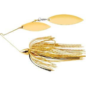 War Eagle Custom Lures WE12GW05 1/2 Double Willow Gold Frame Gold Shiner
