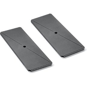 camping moon IGT Top Board Bridge Table Laser Top Board Half 2pcs Black CK-12BK-2P