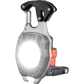COB Keychain Work Light Keychain Flashlights 7 Light Modes 1600Lumen,portable usb rechargeable cob work light Emergency Light with Folding Bracket Bottle Opener and Magnet Base,Camping and Walking