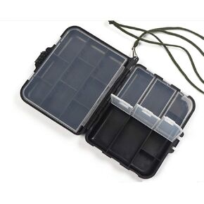 Plastic Tackle Box Case Fishing Lure Storage Container Organizer