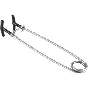 E Fish Spreaders Ligne A Peche 2Pc Muskie Bar Lip Musky to Open Up Tyrant Tackle,Stainless Steel Fish Mouth Opener Jaw Spreader Saltwater Fishing Tool