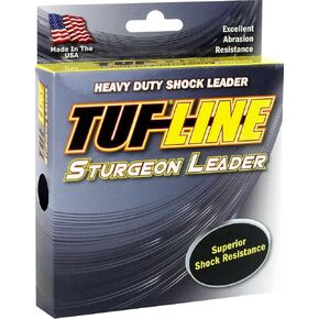 Tuf Line 80 LB X 25 YD ~ Sturgeon Leader White STRLDR80