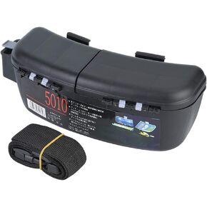 Fishing Tackle Box, Fishing Tackle Organizer Box Fishing Waist Bag Portable Multi-Functional Fishing Box Hook Fishing Accessory Organizer Fishing Belt Bag for Lures Baits Hook