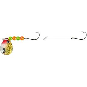 Lindy Colorado Blade Crawler Harness Spinner Fishing Lure with Holographic Blades and Hand-Selected Bead Patterns