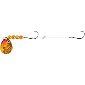 Lindy Colorado Blade Crawler Harness Spinner Fishing Lure with Holographic Blades and Hand-Selected Bead Patterns