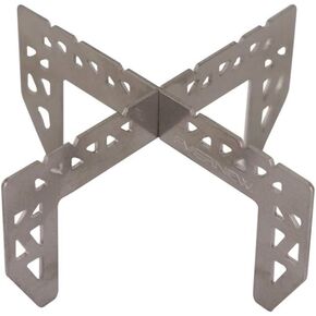 Evernew Titanium Alcohol Stove Cross Stand 2, white/black/red, One Size