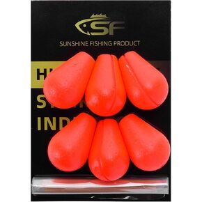SF Fly Fishing Strike Indicator Foam Material Teardrop Floating Bobber Indicators