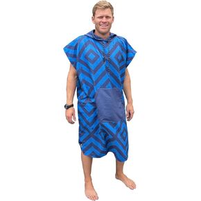 Malo'o Nalu Surf Poncho Changing Robe with Hood - Soft & Warm -Children & Adult Sizes-Changing Towel & Poncho