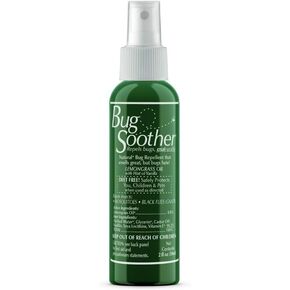 Bug Soother Spray 2 oz - Natural Mosquito, Gnat and Insect Deterrent & Repellent with Essential Oils - DEET Free - Safe for Adults, Kids, Pets, & Environment - Made in USA