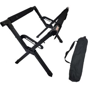 Folding Cooler Stand Frame with Carry Bag | Anti-Slip for Camping, Hiking, BBQ, Cooking, Picnic, Outdoor | Light Weight Foldable Fridge Ice Box Holder