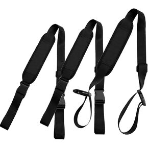 3 Pcs Carry Strap for Beach Chair Folding Chair Adjustable Beach Chair Backpack Straps Straps for Carrying Folding Chair for Beaches Camping Backpacking Picnics Outdoor (Black)