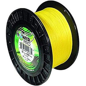 PowerPro 33400650500Y MaxCuatro Spectra HT Braided Fishing Line,Multi,OS