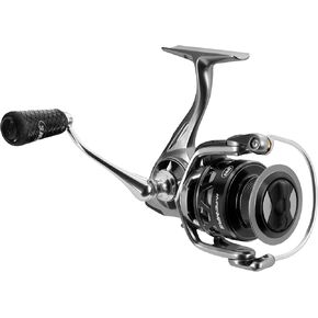 Lew's HyperMag Spinning Fishing Reel, Size 300 Reel, Right or Left-Hand Retrieve, 6.2:1 Gear Ratio, 11 Bearing System