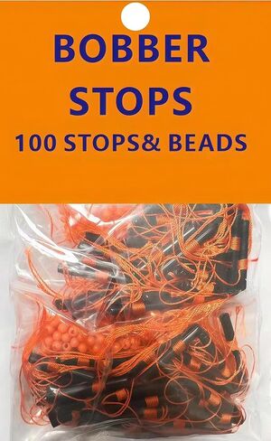 توقف بوبر لعوامات الصيد، 100 قطعة توقف بوبر لخط الصيد. in Kuwait