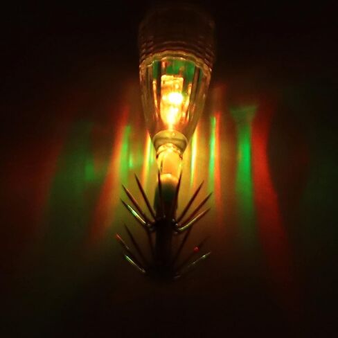LED Underwater Fishing Lure Light, 5PCS Waterproof Flashing Night Lamp Attractive Light Bait Lure Fish Tools in Saudi Arabia