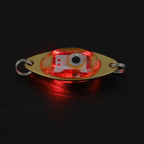 PATIKIL LED Fishing Lure Light Deep Drop Fishing Lights LED Spoons Underwater Fishing Lights Lighted Bait Flasher Trolling Lures Rig in Saudi Arabia