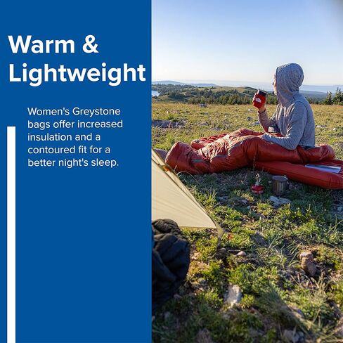 Big Agnes Greystone | 0-30 Degree 600 DownTek Fill Mummy Sleeping Bag in Kuwait