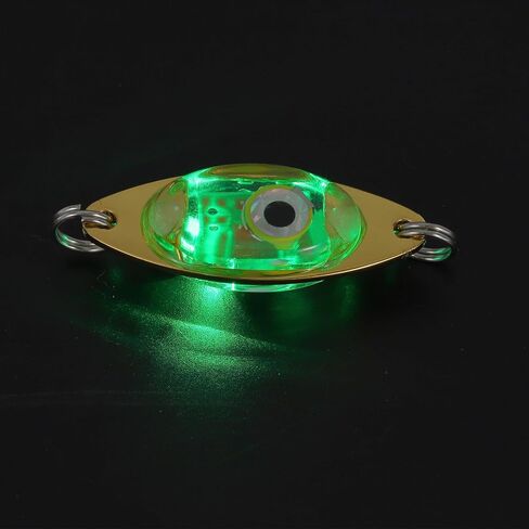 PATIKIL LED Fishing Lure Light Deep Drop Fishing Lights LED Spoons Underwater Fishing Lights Lighted Bait Flasher Trolling Lures Rig in Saudi Arabia